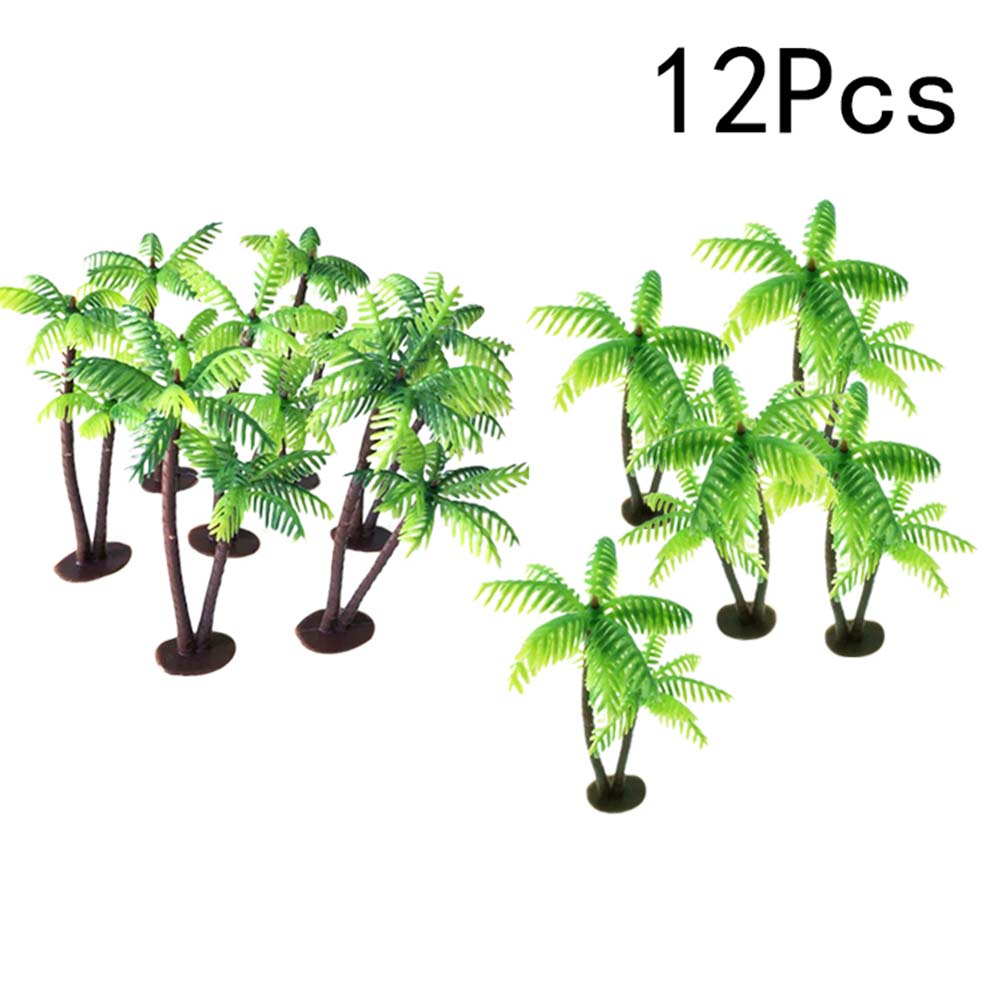 Planted Aquarium Models - Drzewa Palmy Mini Dekoracje Krajobraz Sztuczny