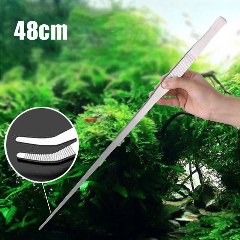 Planted Aquarium Tool Kit - 48cm pęseta ze stali nierdzewnej akwarium