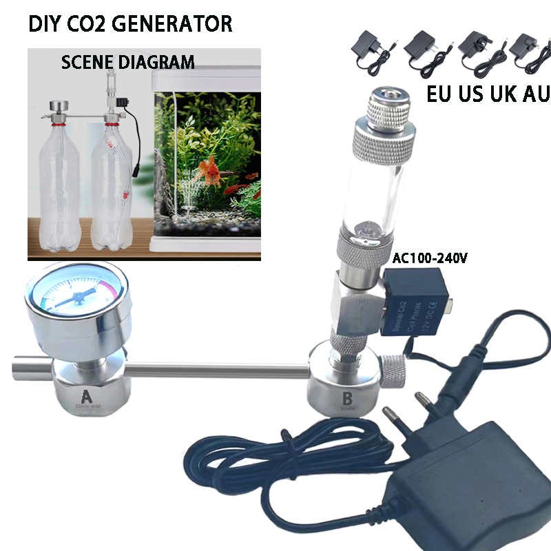 Aquarium Plant Growth - Zestaw do samodzielnego montażu generatora CO2