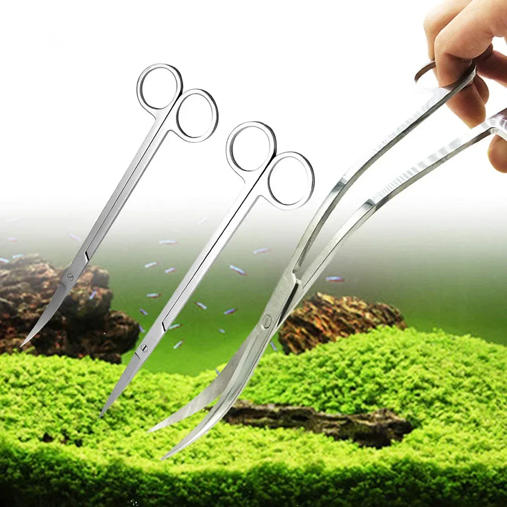Planted Aquarium Tool Kit - Akwarium Przycinanie roślin Pęseta Nożyce Łopatka
