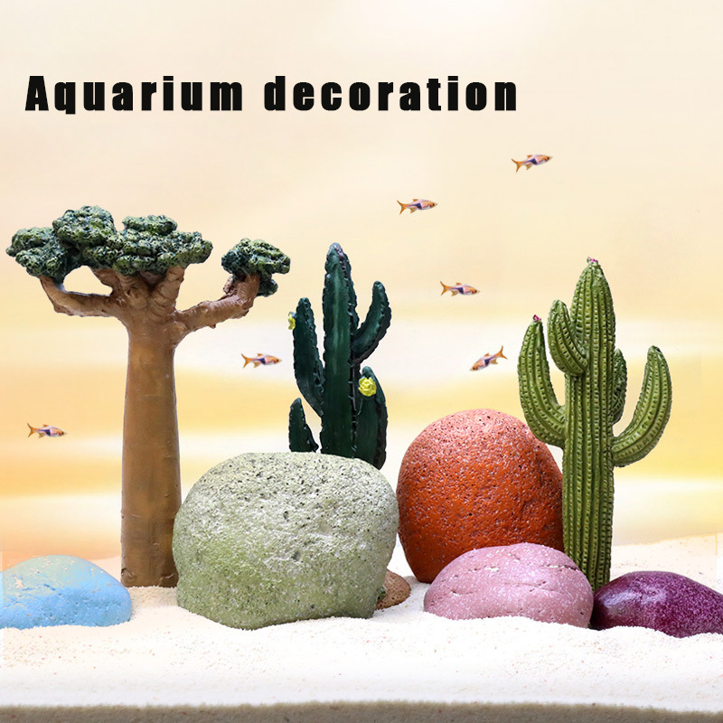 Planted Aquarium Models - Dekoracje do akwarium, modele kaktusów, model