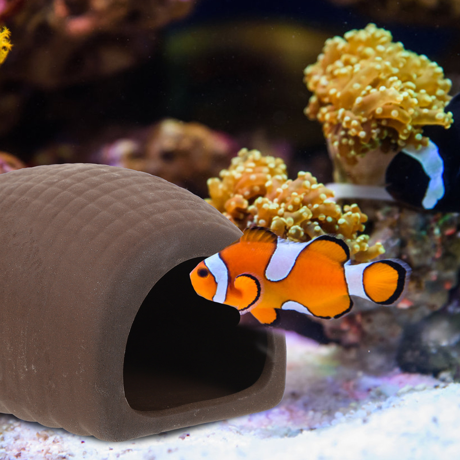 Planted Aquarium Models - 2 szt. ceramicznych dekoracji akwariowych, schronienie