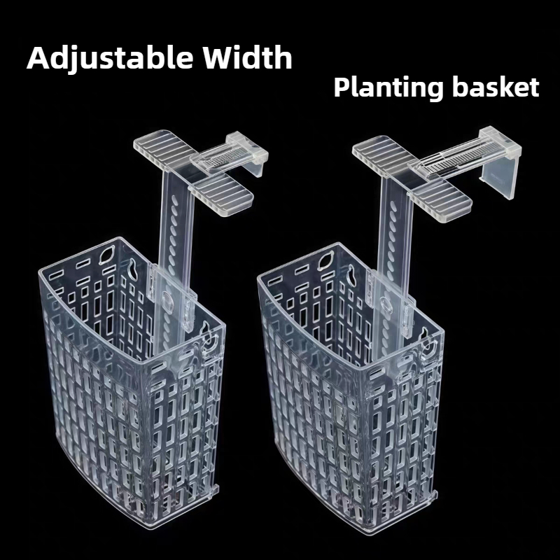 Aquarium Plant Growth - Regulowany kosz do uprawy roślin akwariowych,