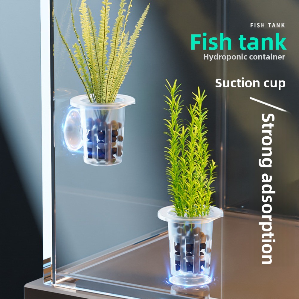 10 szt. Przezroczyste doniczki – Aquarium Plant Growth recenzja i cena