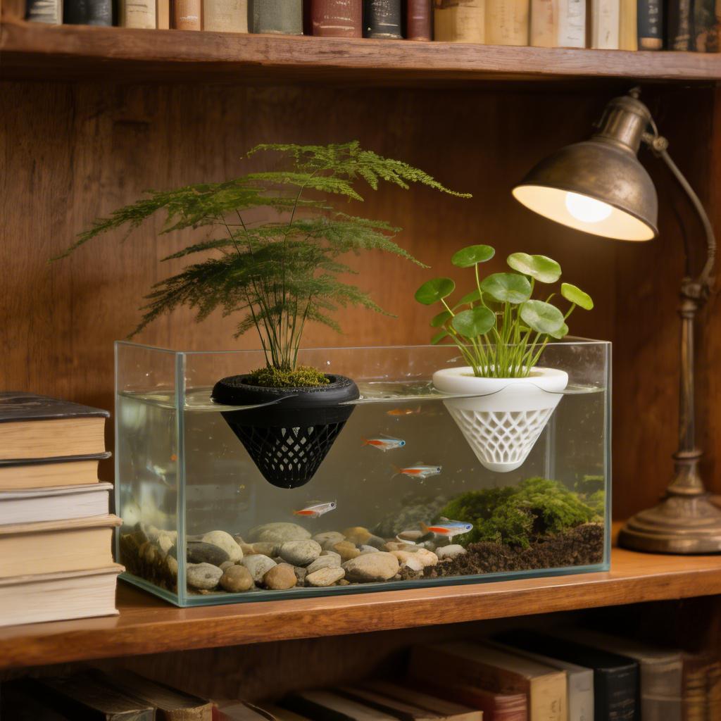2 szt. Pływające koszyczki na  – Aquarium Plant Growth recenzja i cena
