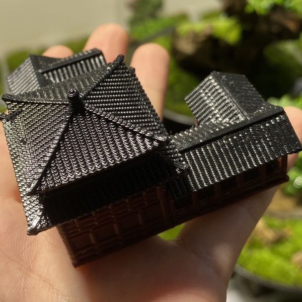 Plastikowy chiński styl staroż – Planted Aquarium Models recenzja i cena