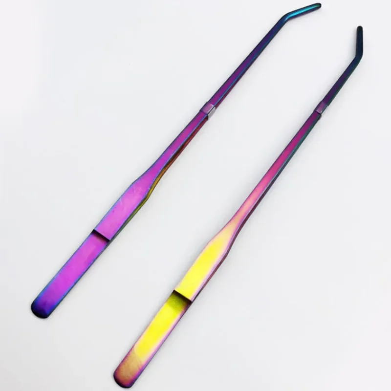 27cm kolorowe zakrzywione pęse – Planted Aquarium Tool Kit recenzja i cena