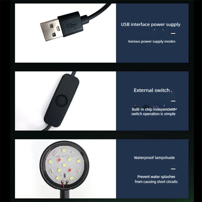 Lampka LED USB do akwarium z k – Aquarium Plant Growth recenzja i cena